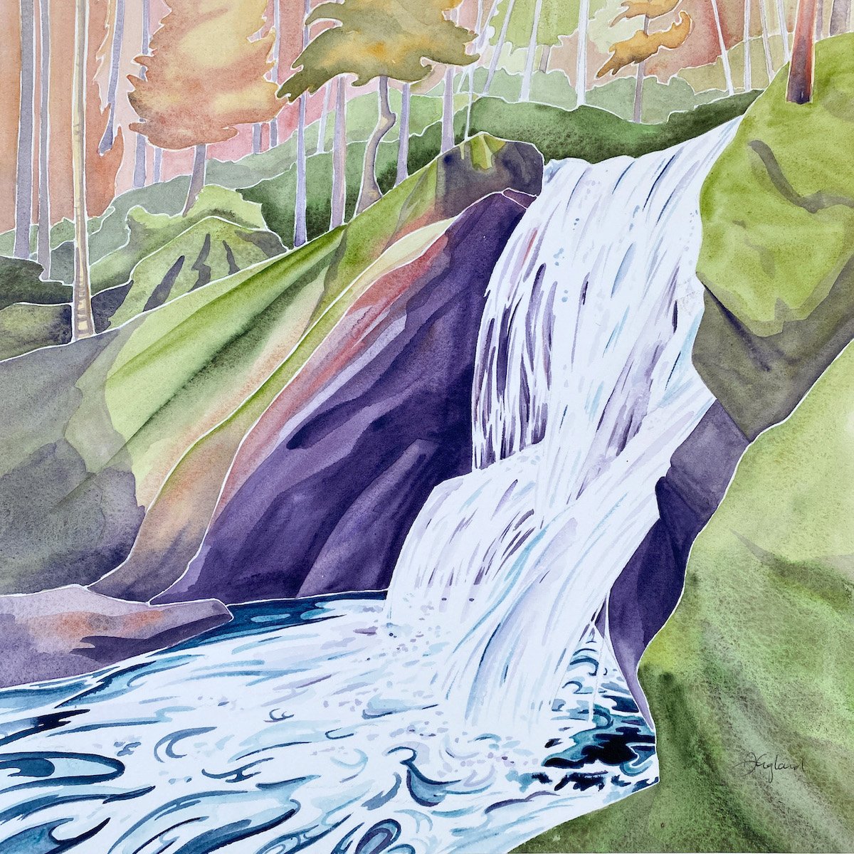 Salisbury Creek 12" x 12"